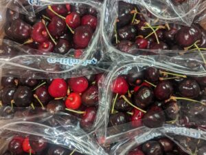 CA or WA Sweet Bing Cherries - 2 lb, half case (8lbs) or 16 lb case